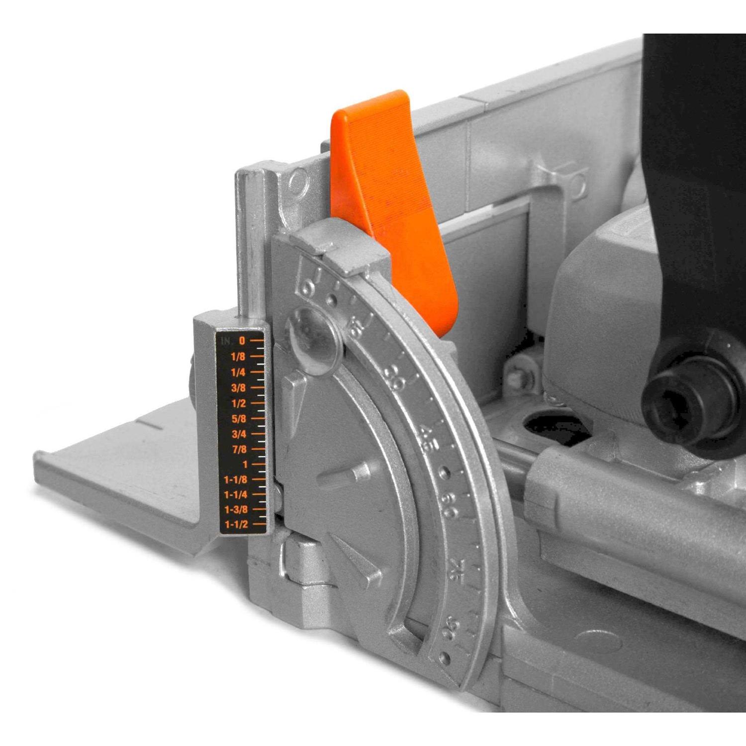 WEN Cordless Plate and Biscuit Joiner Kit with 20V Max 4.0Ah Battery and Charger - Image 2