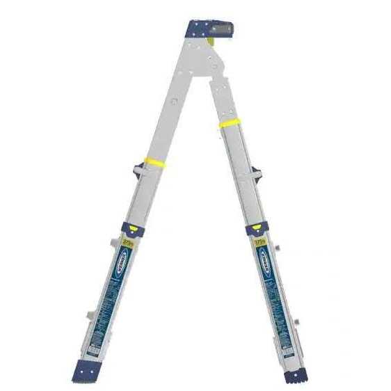 Werner Multi-Max Pro Reach Aluminum Multi-Position Ladder - Image 4