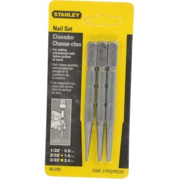 Stanley Nail Set 58-230 - Image 3