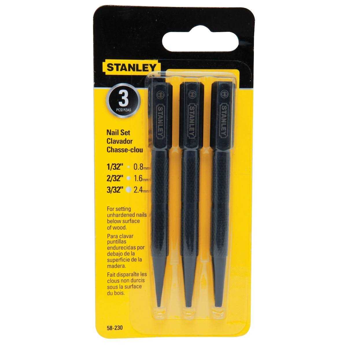 Stanley Nail Set 58-230 - Image 5