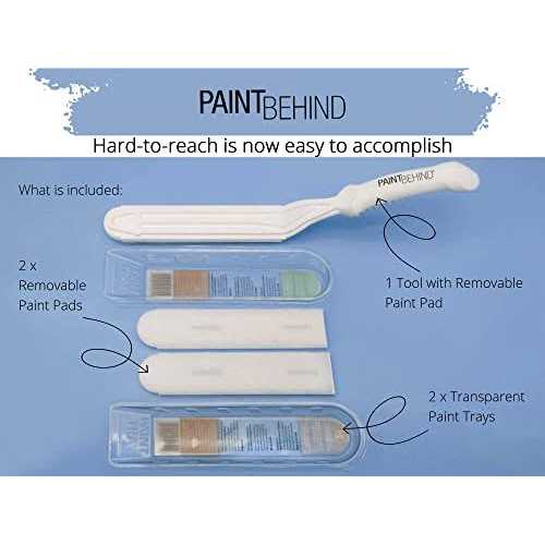 PAINT BEHIND Nylon Tool and Refill Bundle Easily Hard to Reach Areas - Image 3