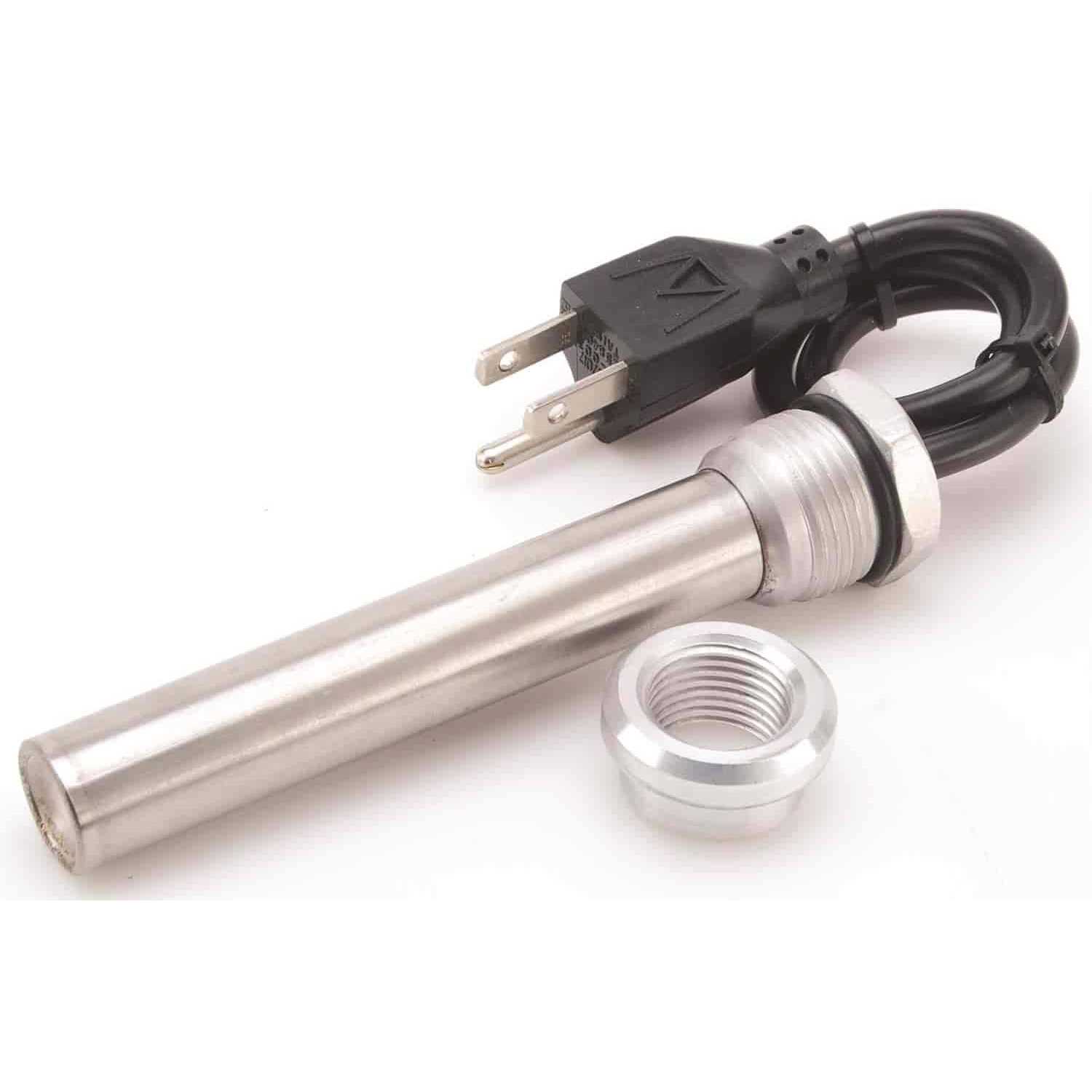 JEGS 23675 Oil Pan/Sump Immersion Heater 3/4 x 4-1/8 Heater housing