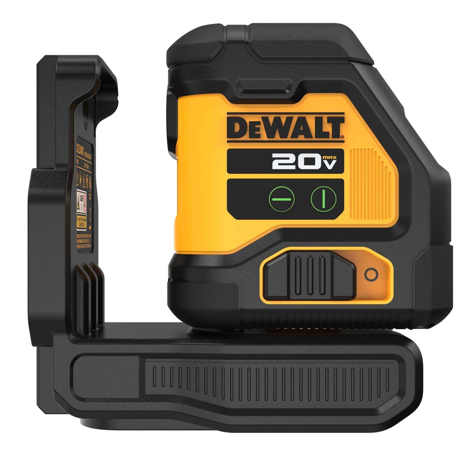 DEWALT DCLE34021B 20V MAX Green Cross Line Laser Level