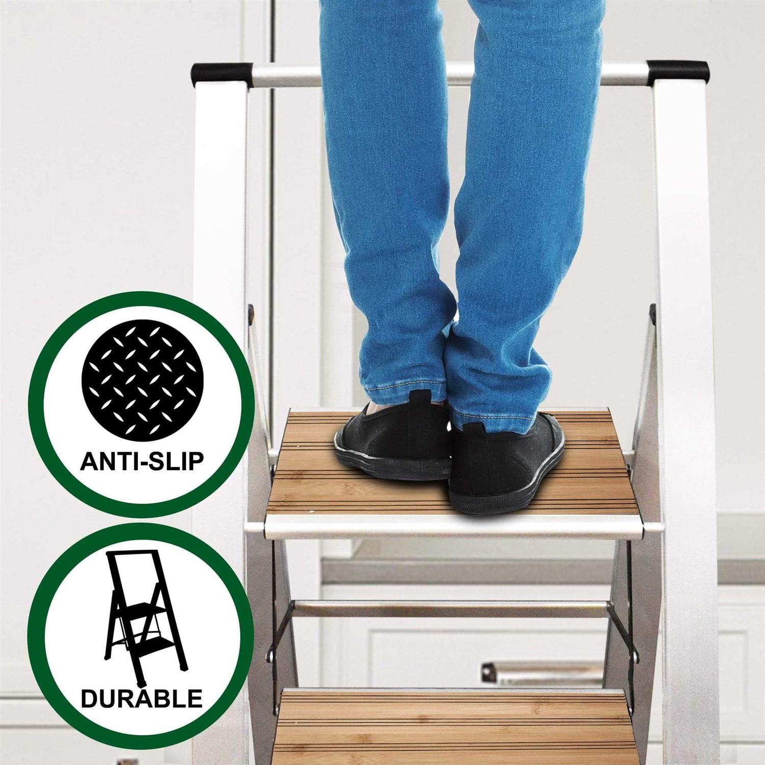 Sorfey 4 Step Ladder Modern - Image 2