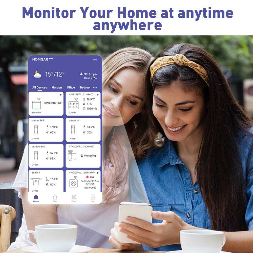 BALDR WiFi Weather Station, Smart Wireless Indoor Outdoor Thermometer with App and Online Real-time Forecast - Image 2