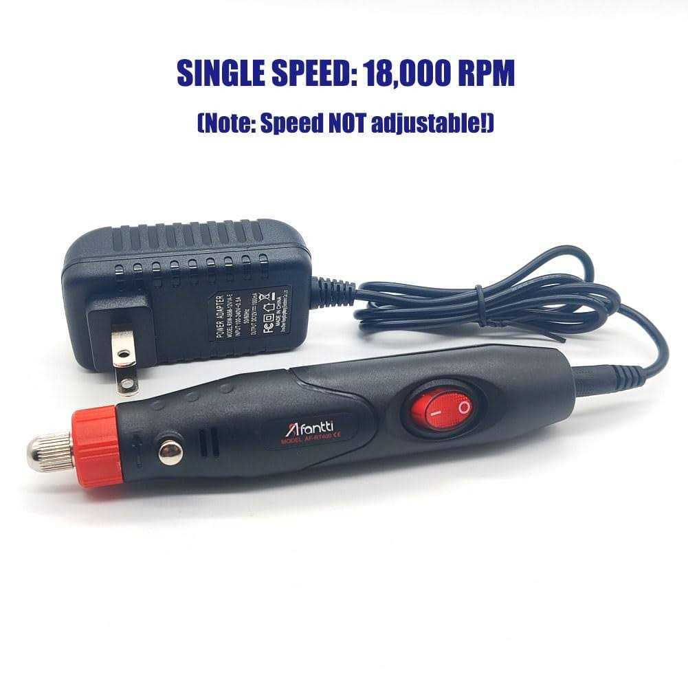 Afantti Mini Power-operated Rotary Tool Corded Electric Detail Sander Grinder Plisher Set - Image 4