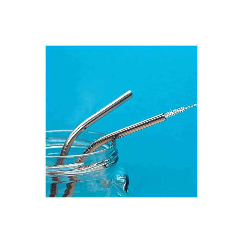 Iceyli 2 Pack 60 Inch Long Flexible Tube Cleaning Brush, Stainless Steel and Nylon Bristles - Image 2