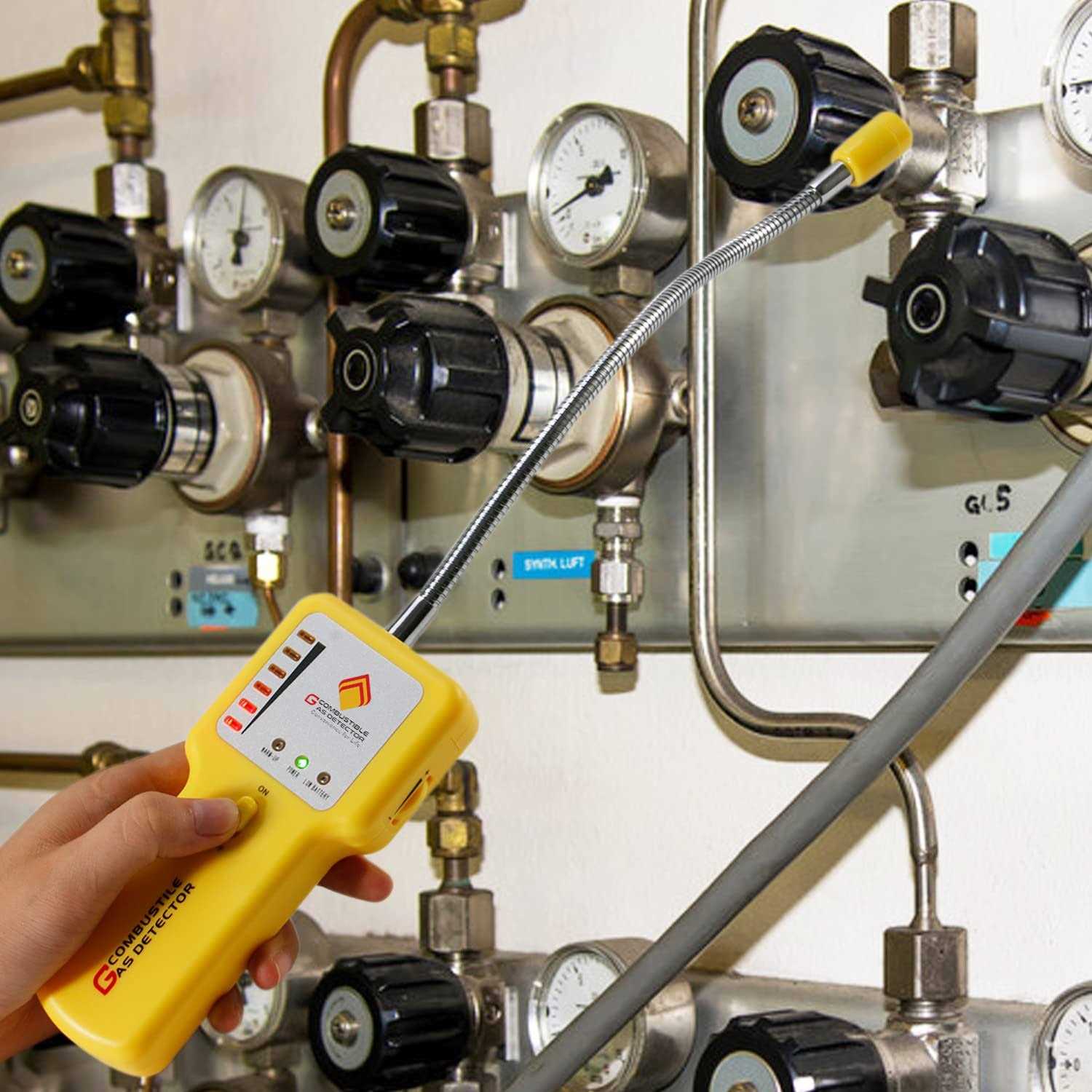 Techamor Y201 Portable Methane Combustible Gas Detector - Image 3