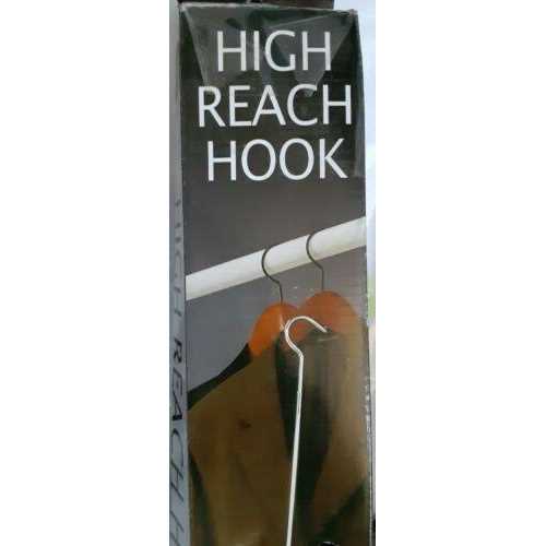 Closet Reacher Pole with Hook and Wooden Handle Heavy Duty Adjustable 2.75-5 Feet - Image 5