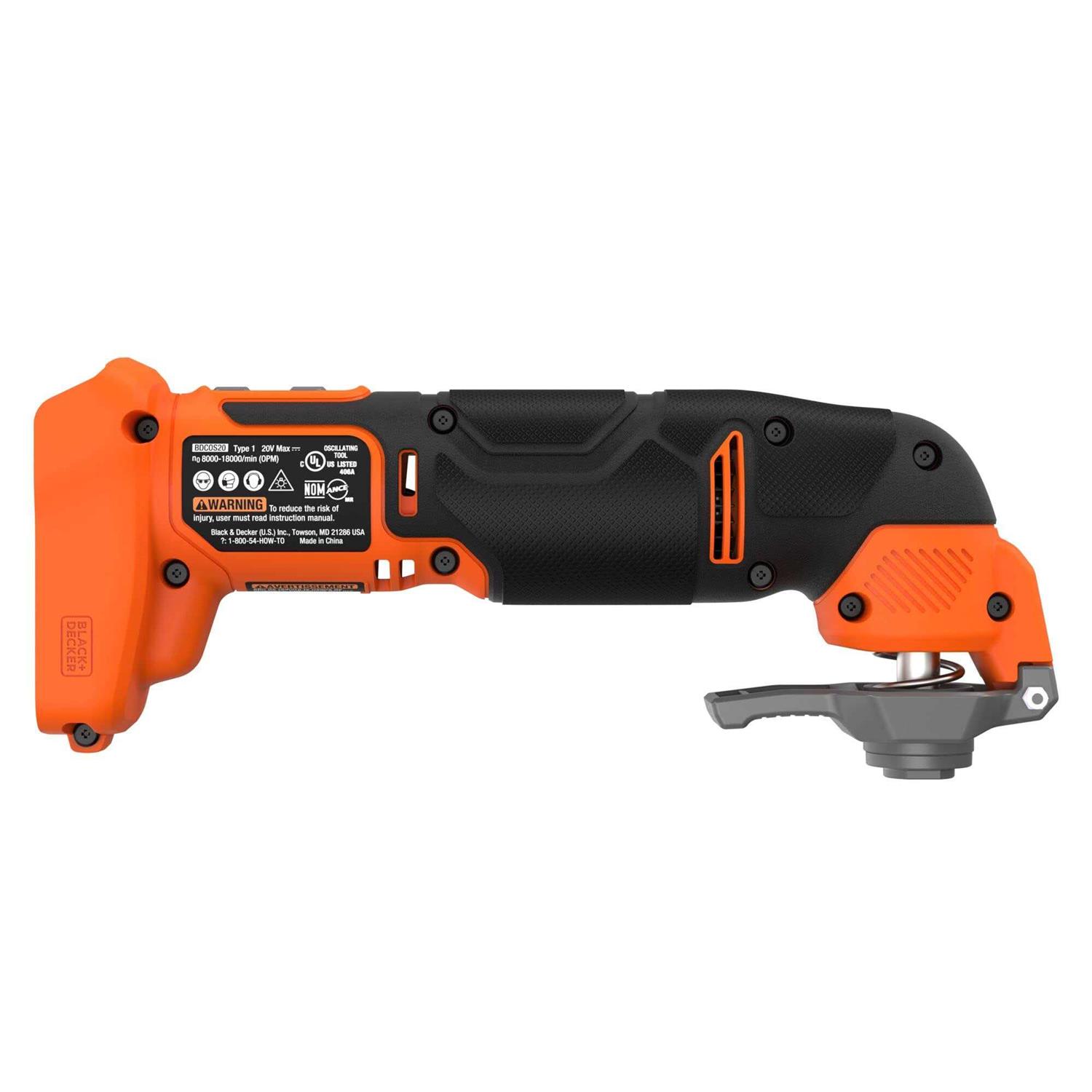BLACK+DECKER BLACK + DECKER 20V MAX Oscillating Tool - Image 3