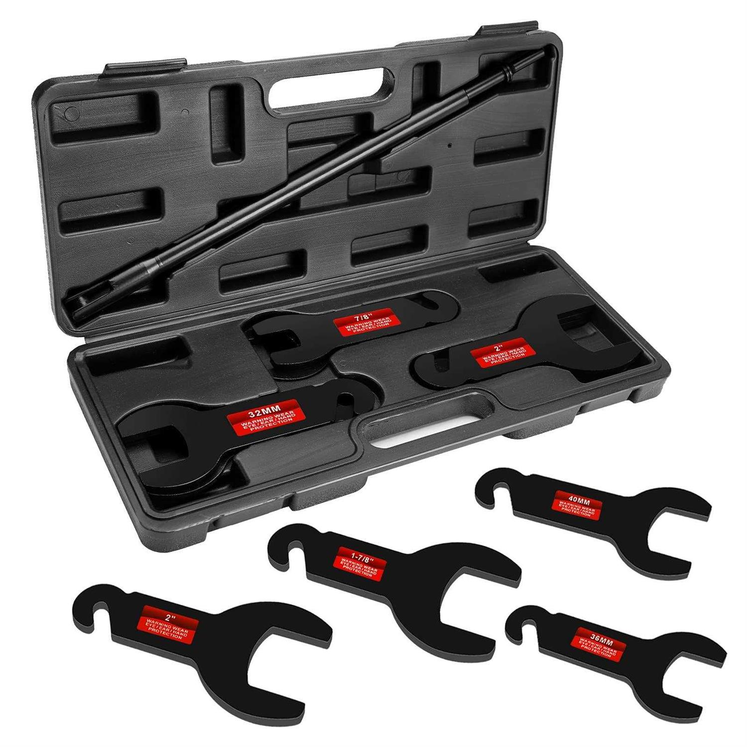 BETOOLL 8pcs Pneumatic Fan Clutch Wrench 43300 Fan Clutch Removal Tool Kit - Image 5
