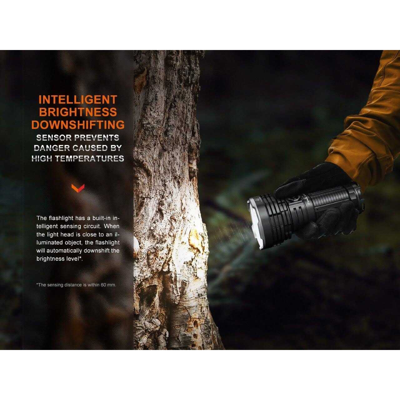 Fenix LR40R V2.0 Rechargeable Flashlight - Image 2