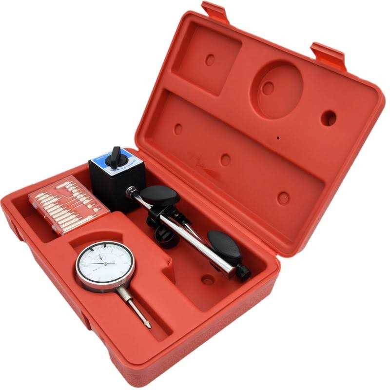 Dial Indicator, LIYYOO Dial Test Indicator Precision Measuring Gauge Tools Kit,with Magnetic Base and Point Precision Inspection Set - Image 2