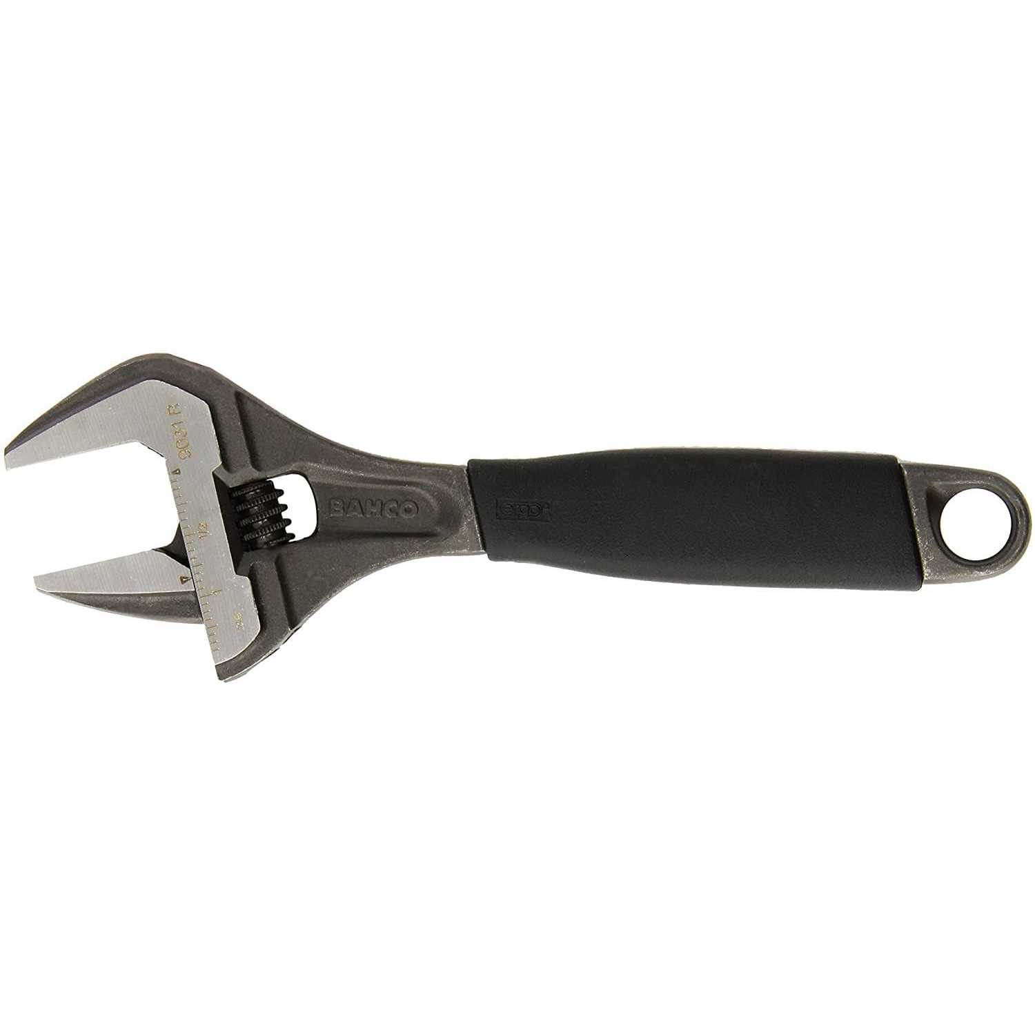 Bahco BAH9031RUS Ergo Big-Mouth Adjustable Wrench with Rubber Handle