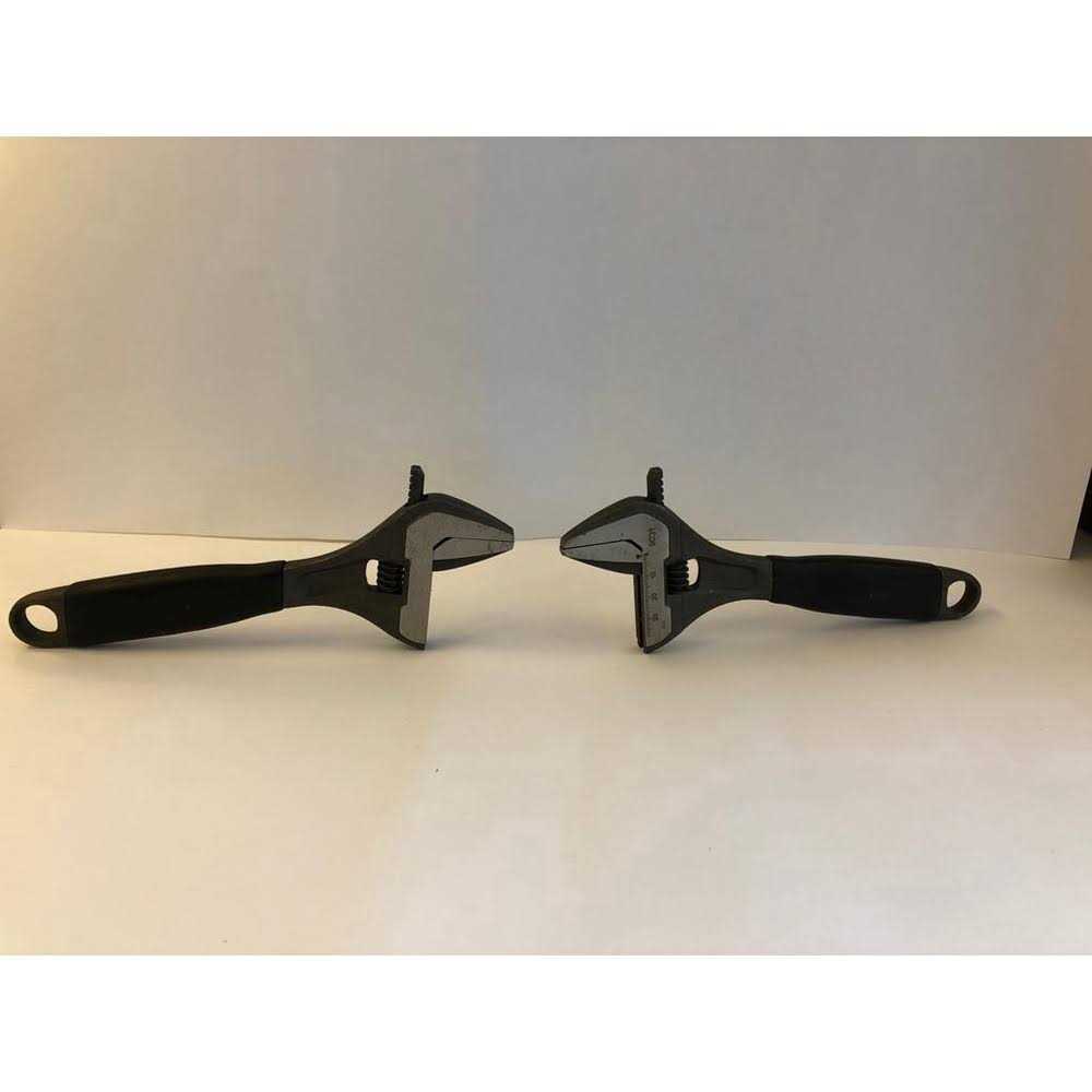 Bahco BAH9031RUS Ergo Big-Mouth Adjustable Wrench with Rubber Handle - Image 4