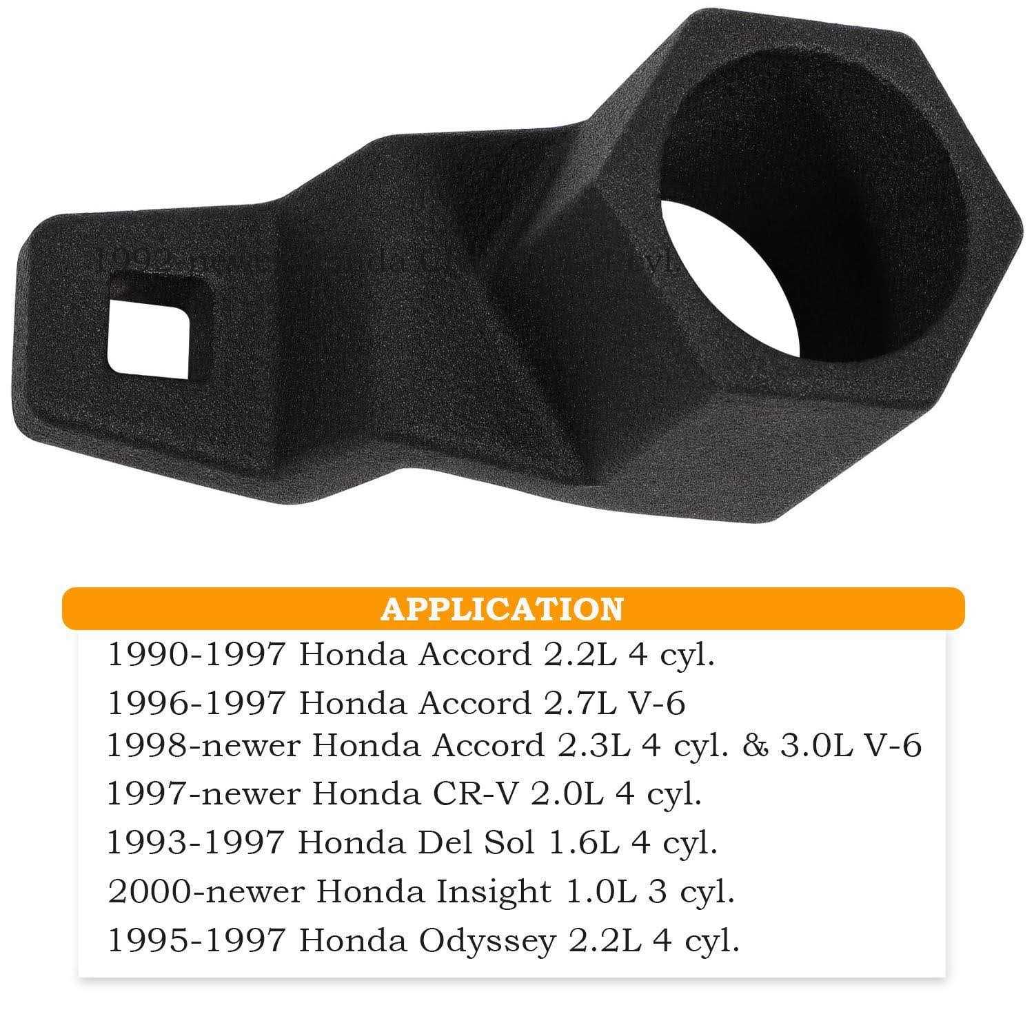 Yoursme Fit for Honda & Acura Crankshaft Crank Pulley Wrench Holder Tool 50mm Removal Holding Spanner - Image 5