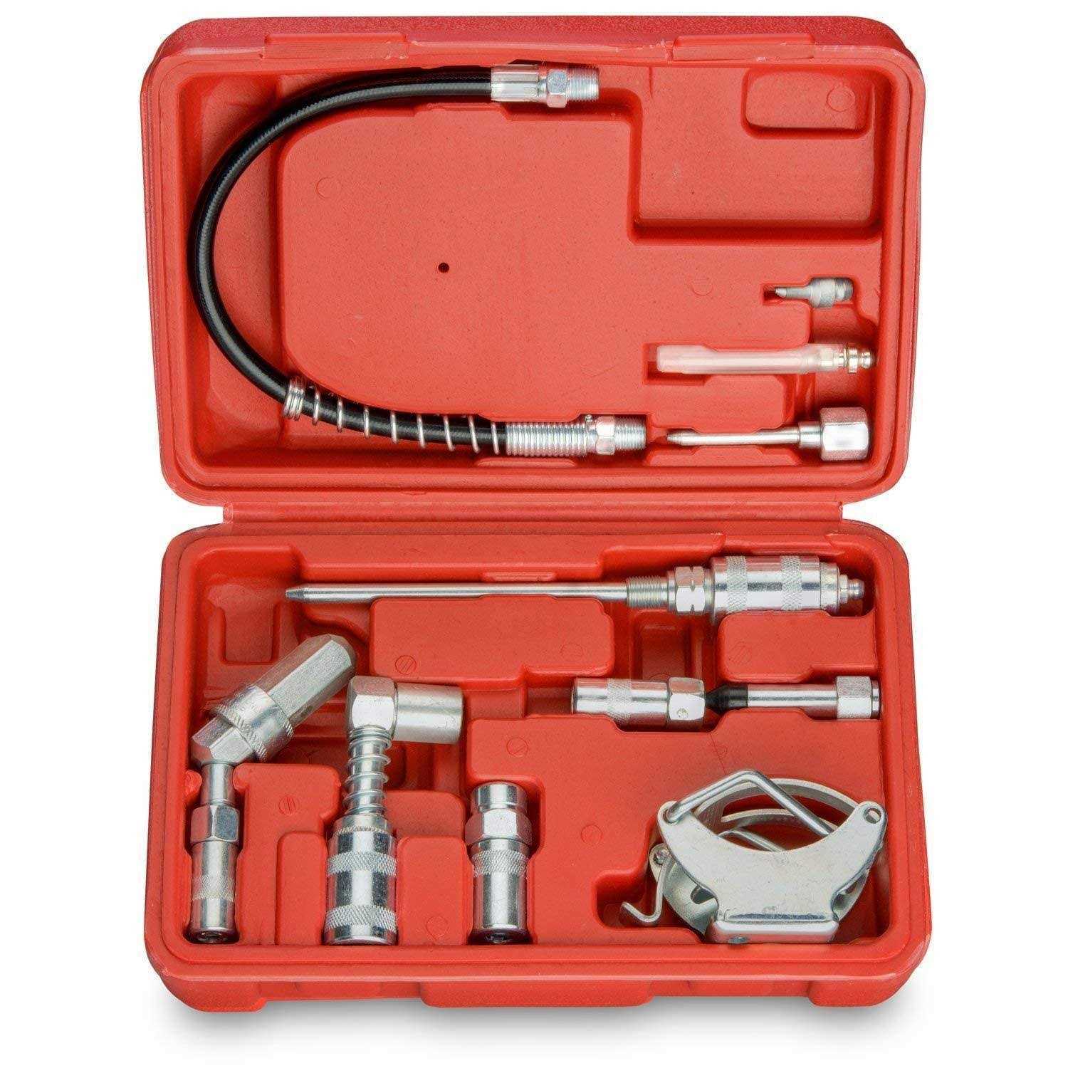 Tooluxe 61077l Grease Gun and Lubrication Accessory Kit - Image 5
