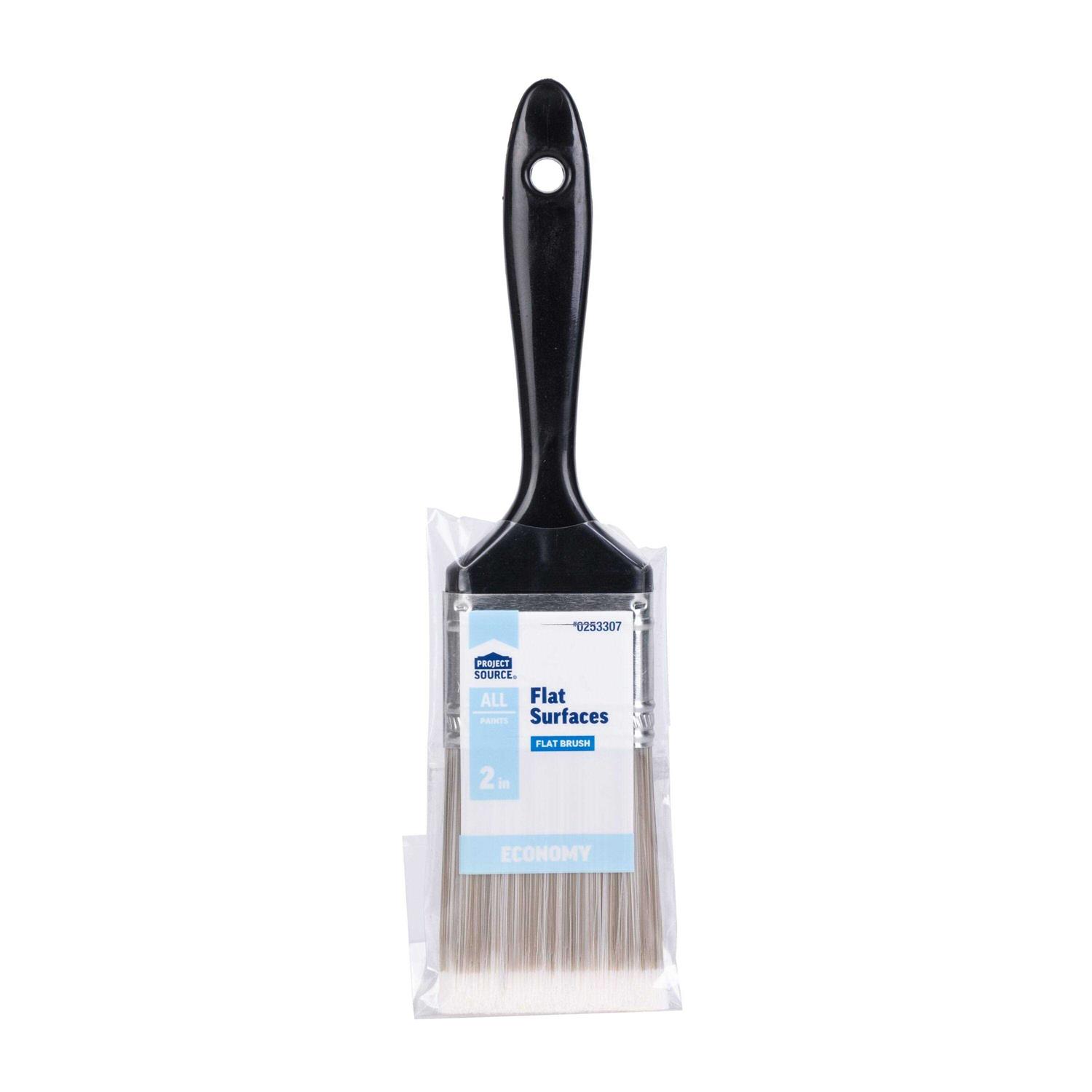 Project Source Reusable Polyester Flat Paint Brush