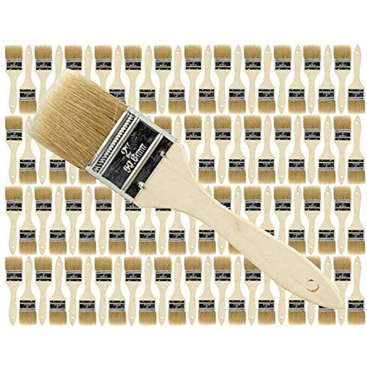Pro Grade Chip Paint Brushes 96 Ea 2 Inch Chip Brush for Paints - Image 4
