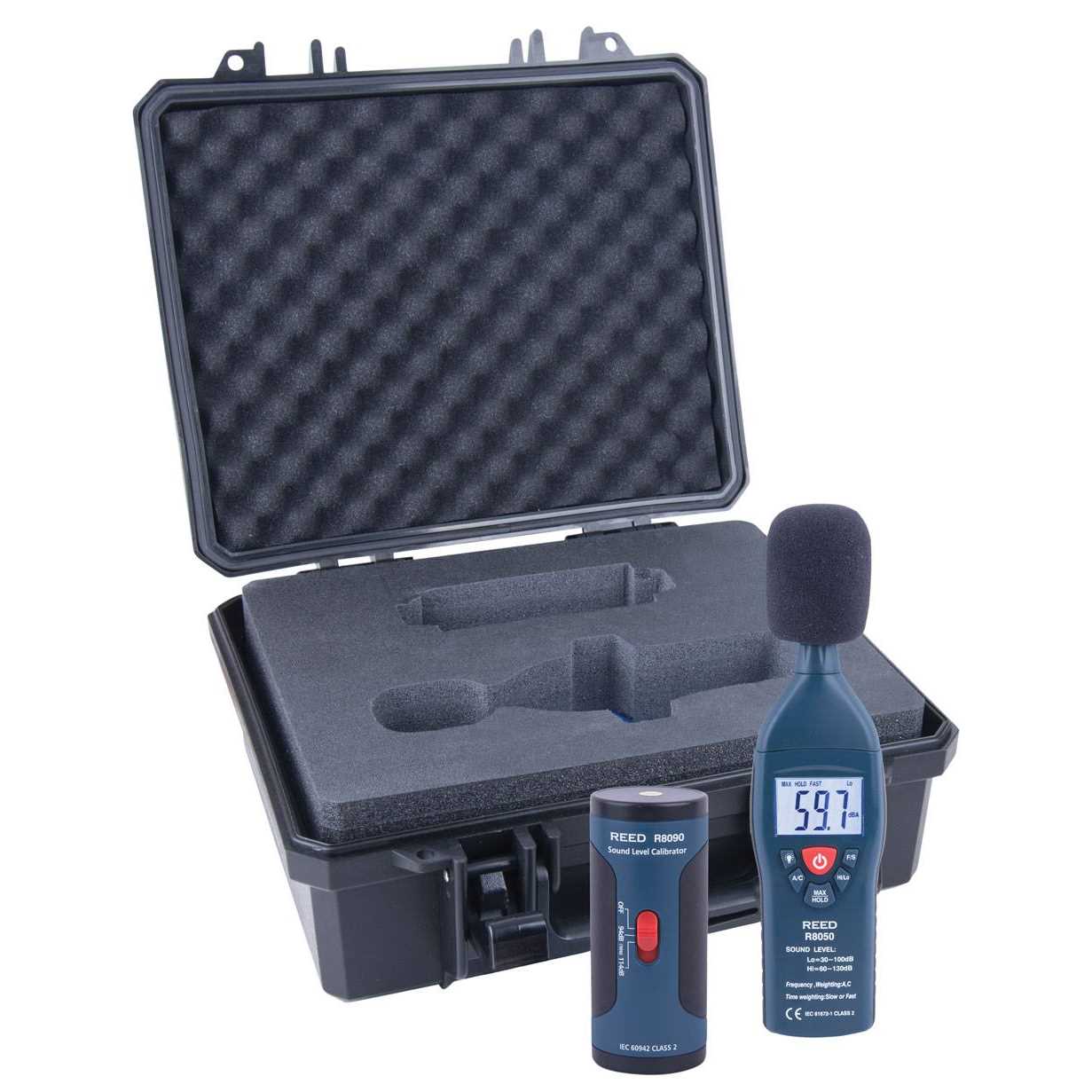 Reed Instruments R8050-Kit Sound Level Meter and Calibrator