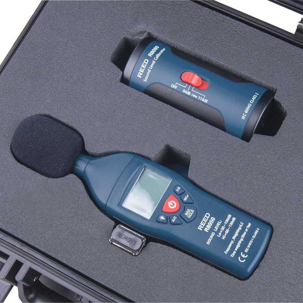 Reed Instruments R8050-Kit Sound Level Meter and Calibrator - Image 5