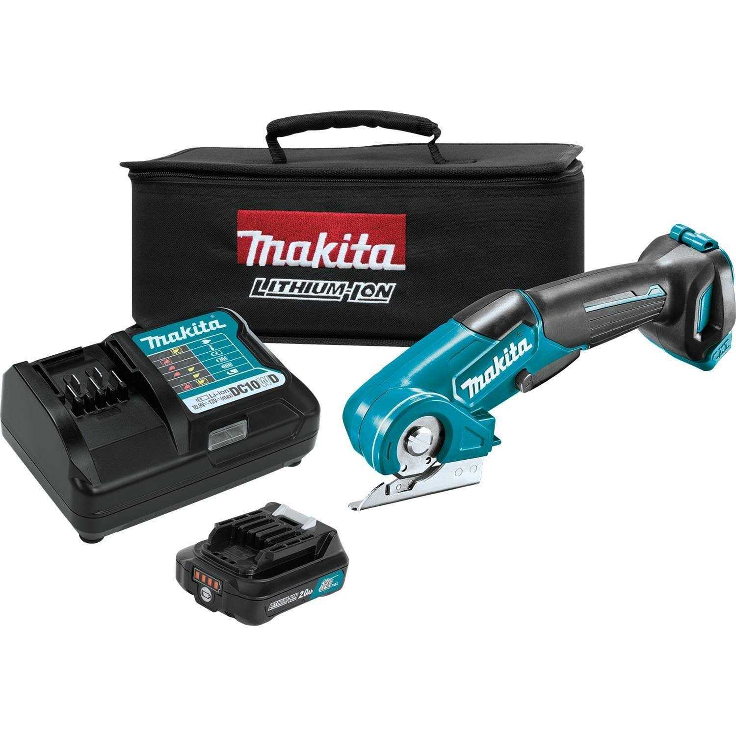 Makita PC01R3 12V max CXT Lithium-Ion Cordless Multi-Cutter Kit