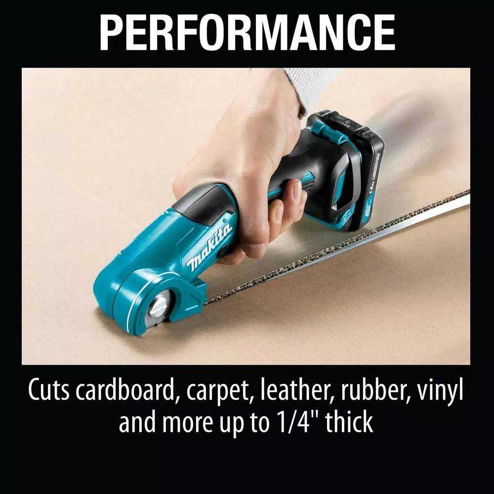 Makita PC01R3 12V max CXT Lithium-Ion Cordless Multi-Cutter Kit - Image 5