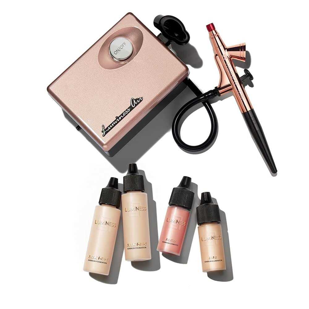 Luminess Legend Makeup Airbrush System & 4-Piece Foundation Starter Kit
