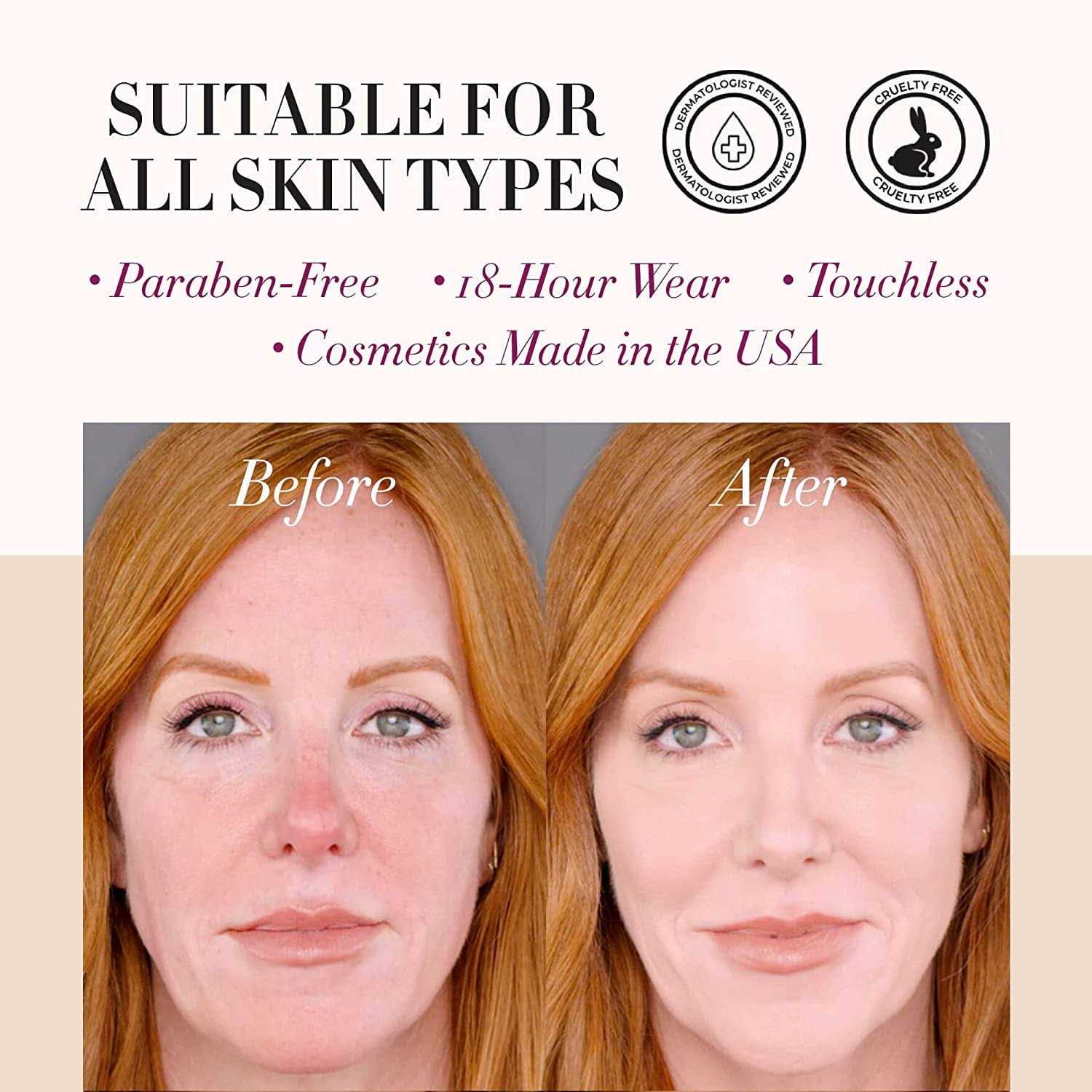 Luminess Legend Makeup Airbrush System & 4-Piece Foundation Starter Kit - Image 5