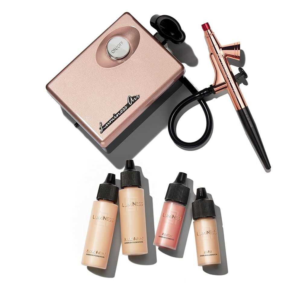 Luminess Legend Makeup Airbrush System & 4-Piece Foundation Starter Kit