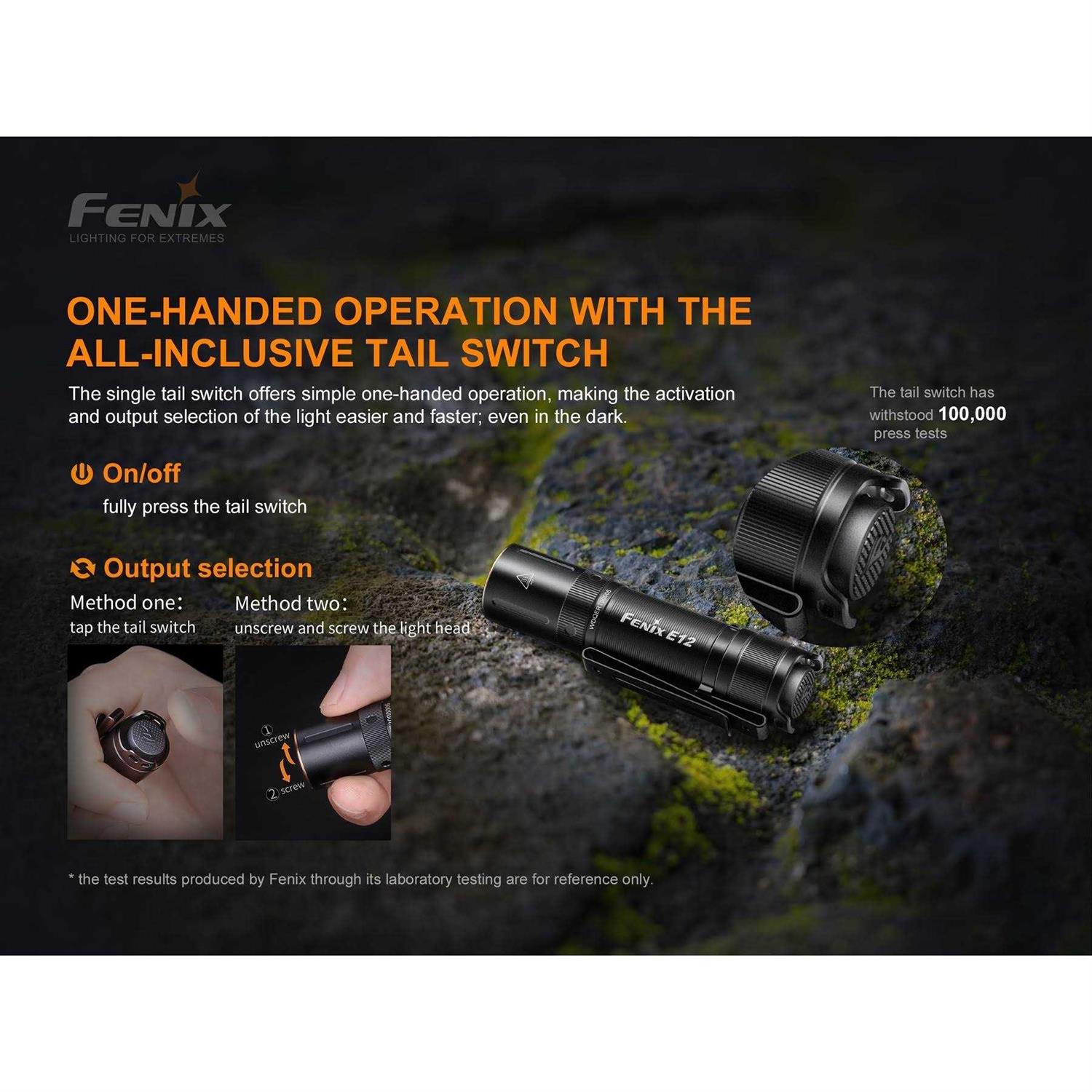 Fenix E12 V2.0 Flashlight - Image 5