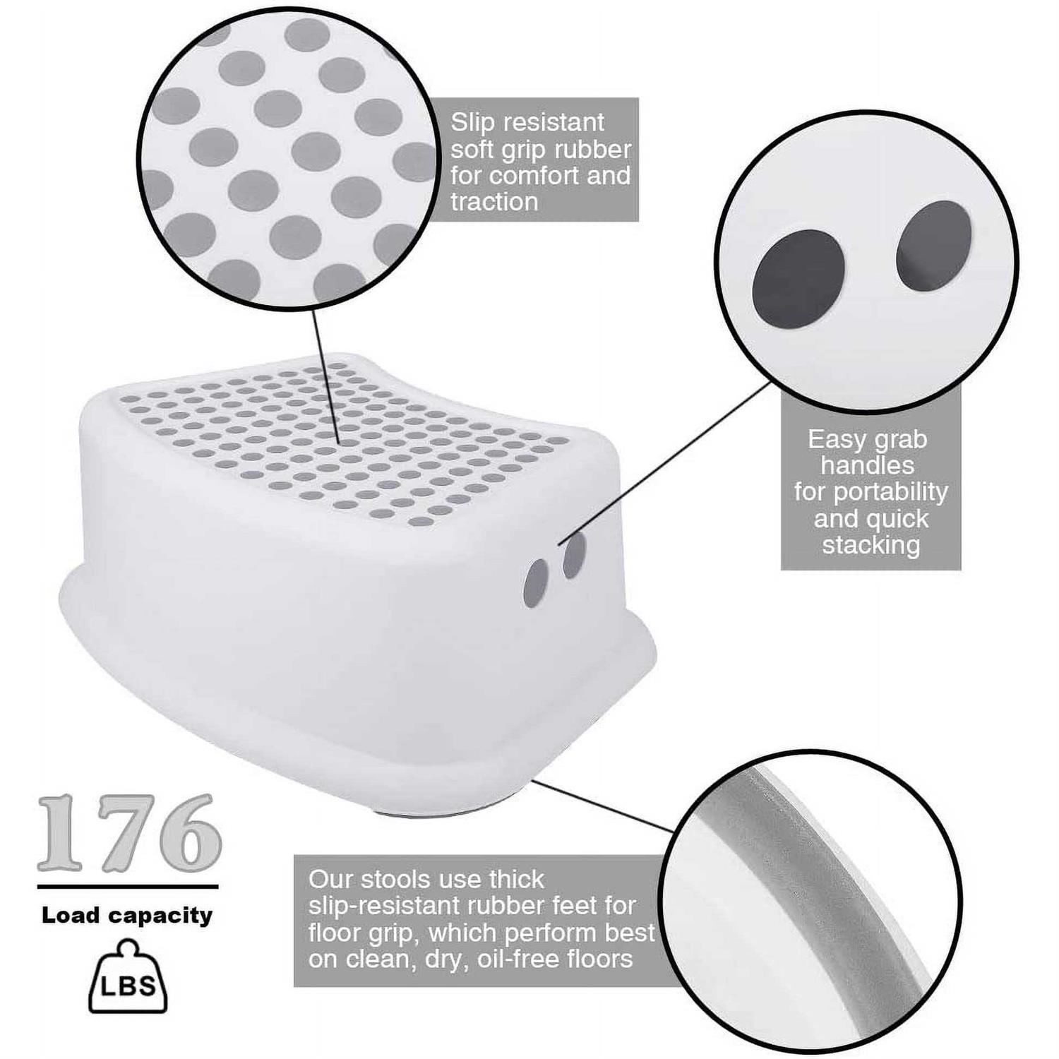 Tiawudi Step Stool for Kids, Toddlers Stool for Potty Training, Bathroom, Kitchen, Bedroom, Toy Room and Living Room. Toilet Stools with Soft - Image 5