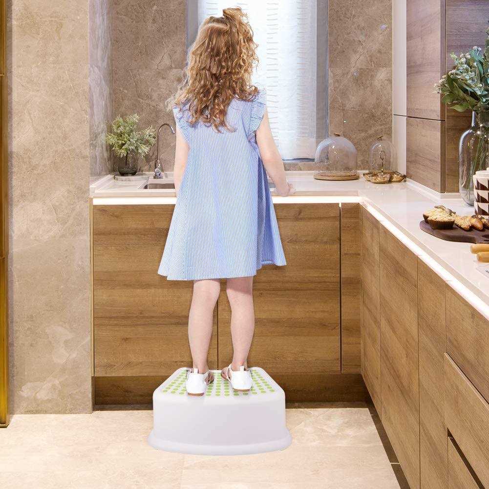 Tiawudi Step Stool for Kids, Toddlers Stool for Potty Training, Bathroom, Kitchen, Bedroom, Toy Room and Living Room. Toilet Stools with Soft - Image 4