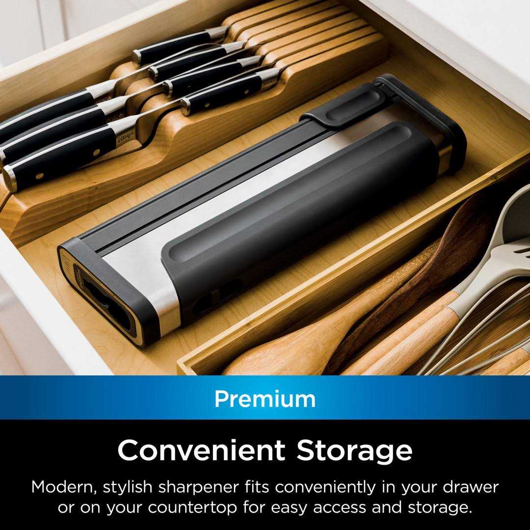 Ninja Foodi NeverDull System Chef Knife & Knife Sharpener Set - Image 4