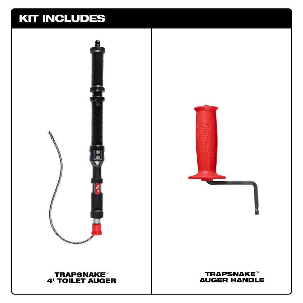 Milwaukee 49-16-3574 TRAPSNAKE 4' Urinal Auger - Image 4