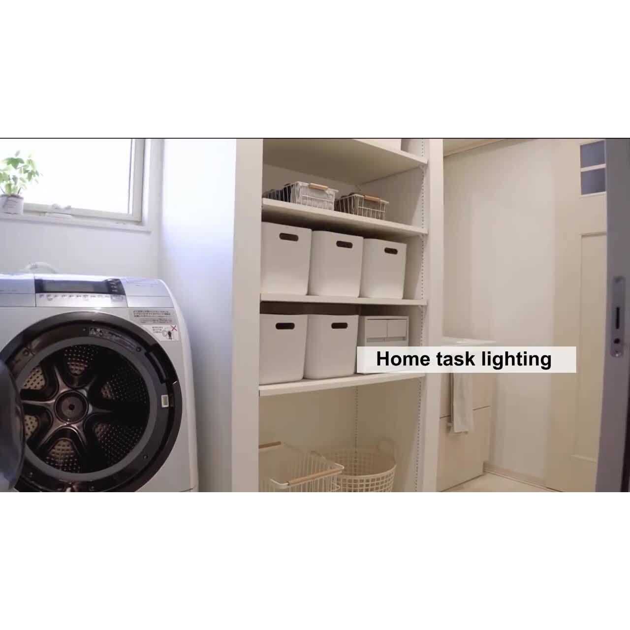 Commercial Electric 4 ft. 4-Light 80-Watt Integrated LED Heavy-Duty Utility Gray Shop Light with Pull Chain - Image 5