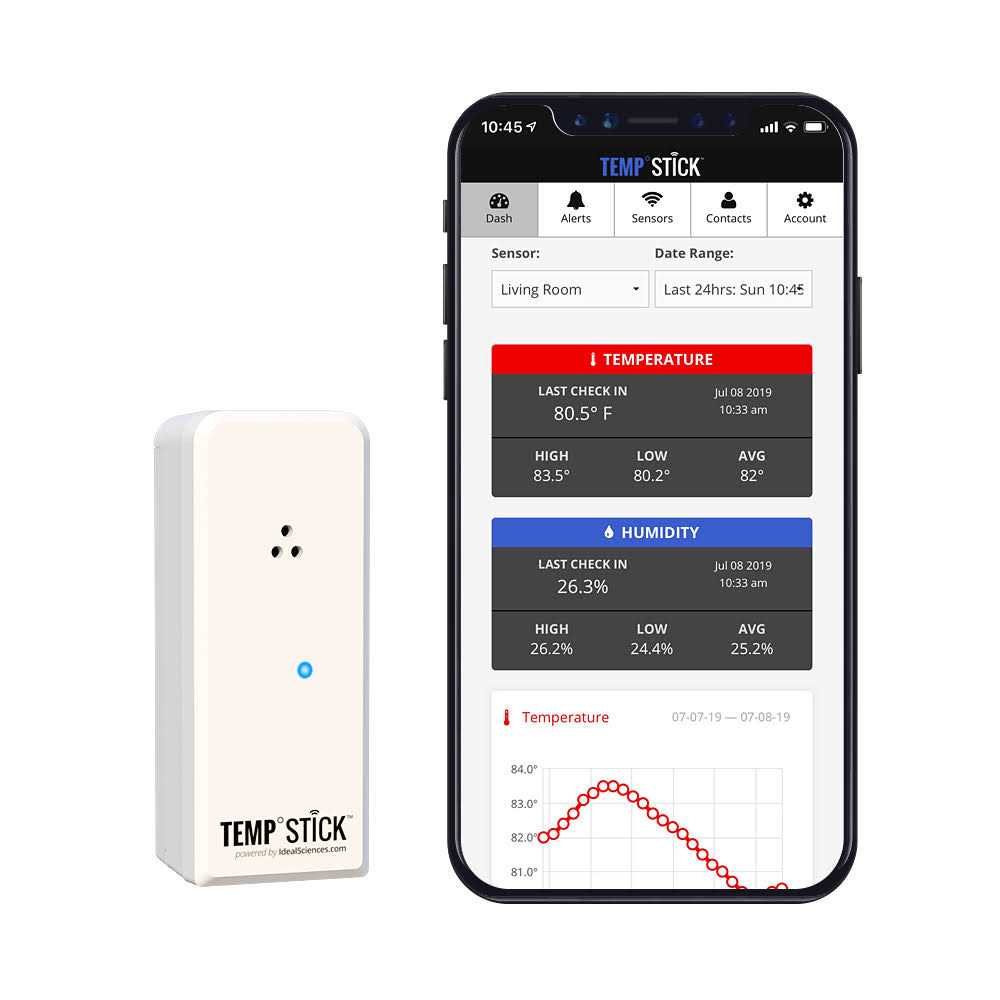 Temp Stick Remote Wifi Temperature & Humidity Sensor. No Subscription