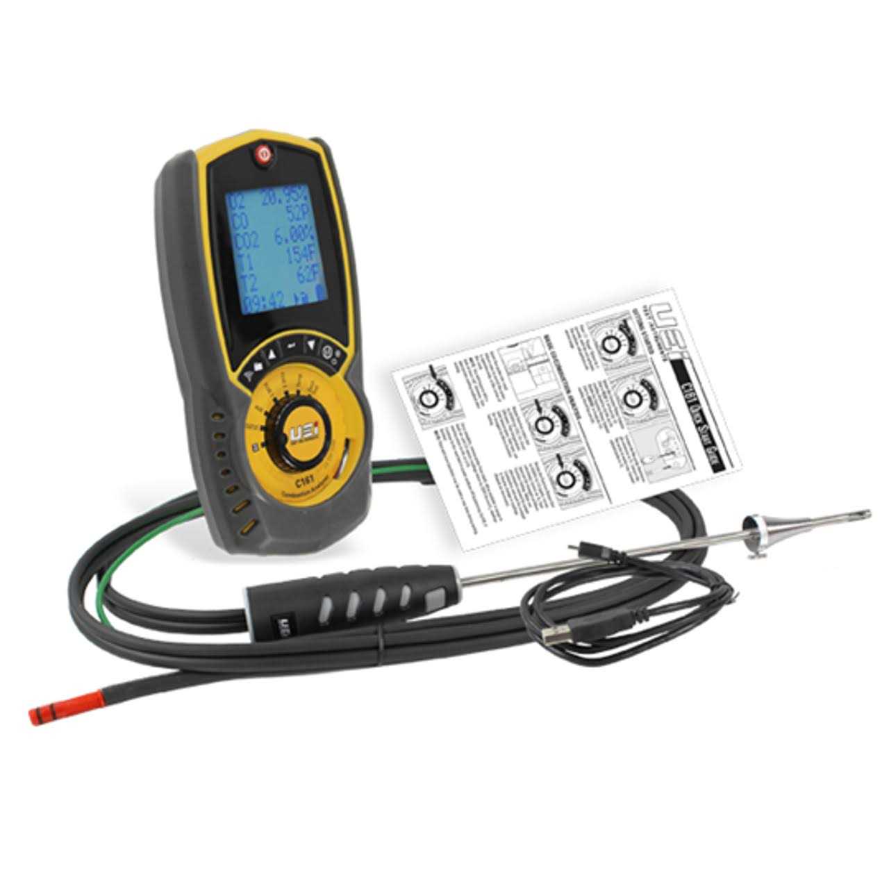 UEi C161 Residential Combustion Analyzer - Image 4