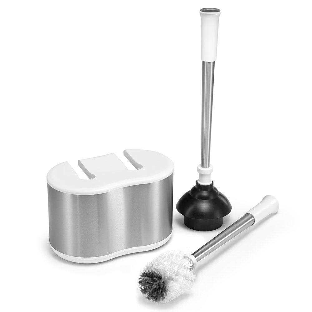 Polder Toilet Brush and Plunger Caddy - Image 4