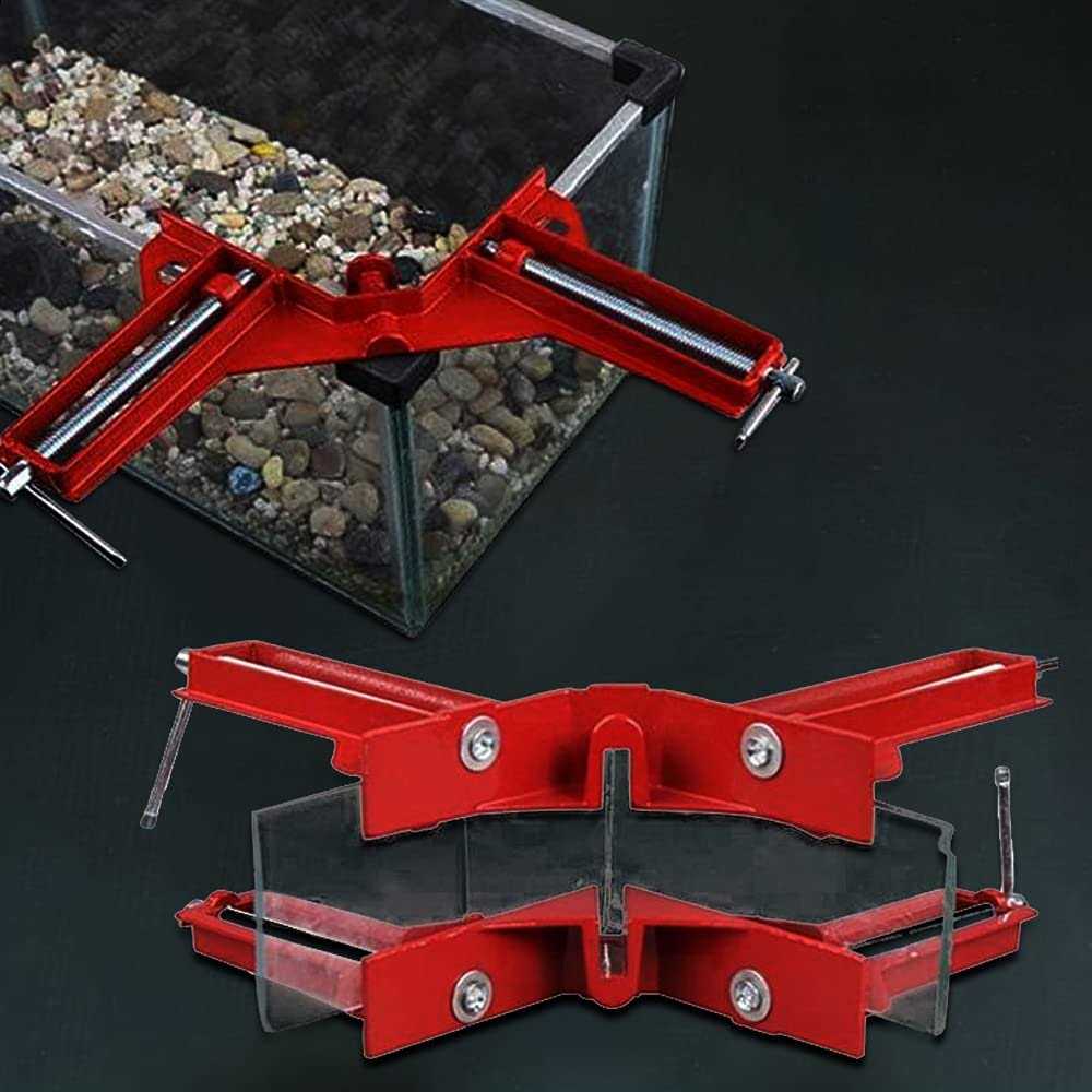 Corner Clamps for Woodworking 90 Degree Clamps 4Pcs Right Angle Clamp Carpenter Square Woodworking Tools for DIY Framing - Image 5