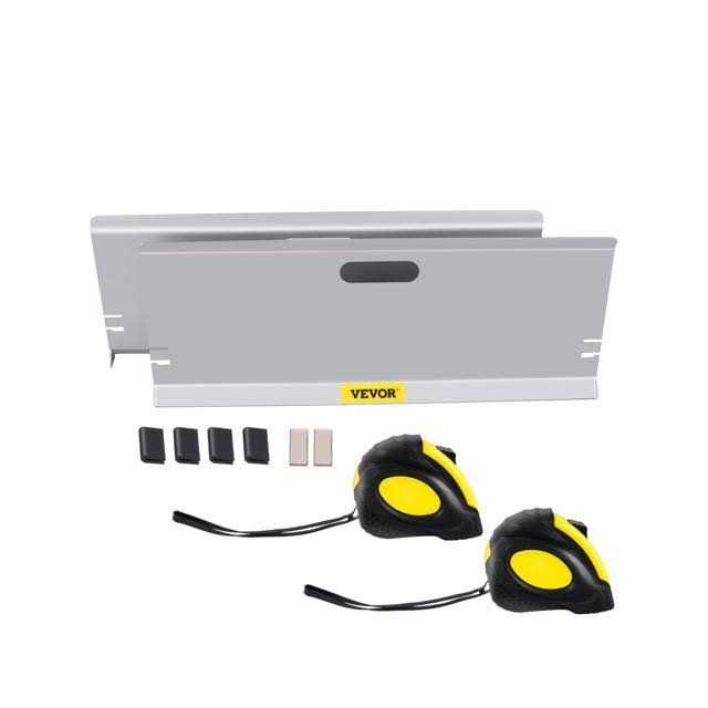 VEVOR Wheel Alignment Tool Toe Plates without Probes Aluminum Alloy Toe Alignment Plates Double 16ft Tape Measures Alignment Tools Automotive Wheel - Image 4