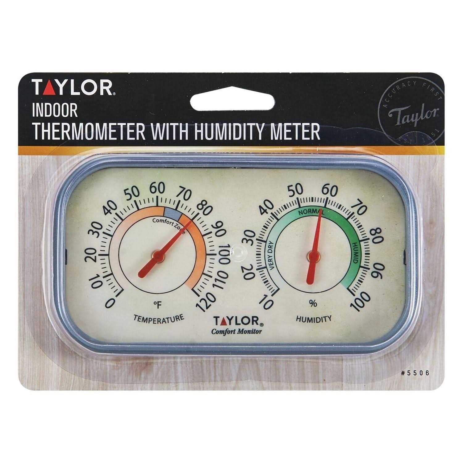 Taylor Comfort Monitor Humidity Meter/Thermometer - Image 3