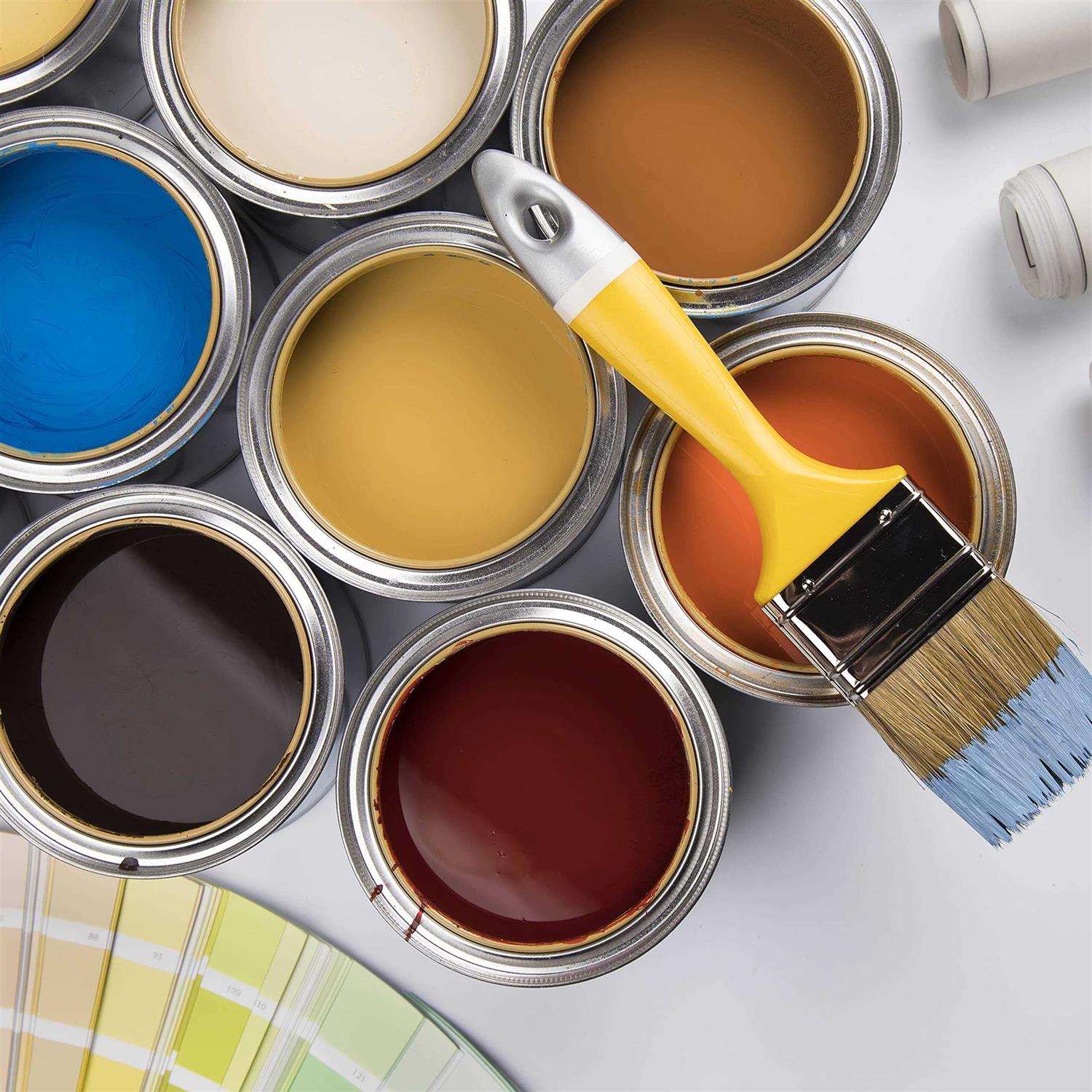 Cornucopia Brands Empty Quart Paint Cans with Lids - Image 2