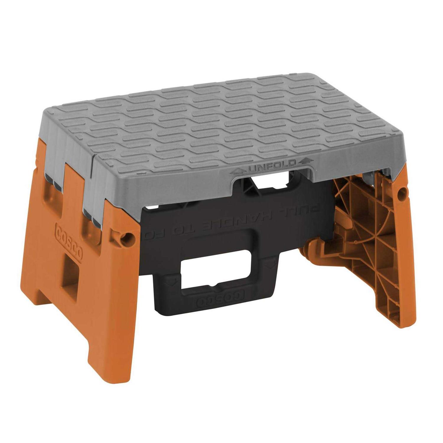 Cosco Folding Step Stool 1-Step 300 lb Capacity
