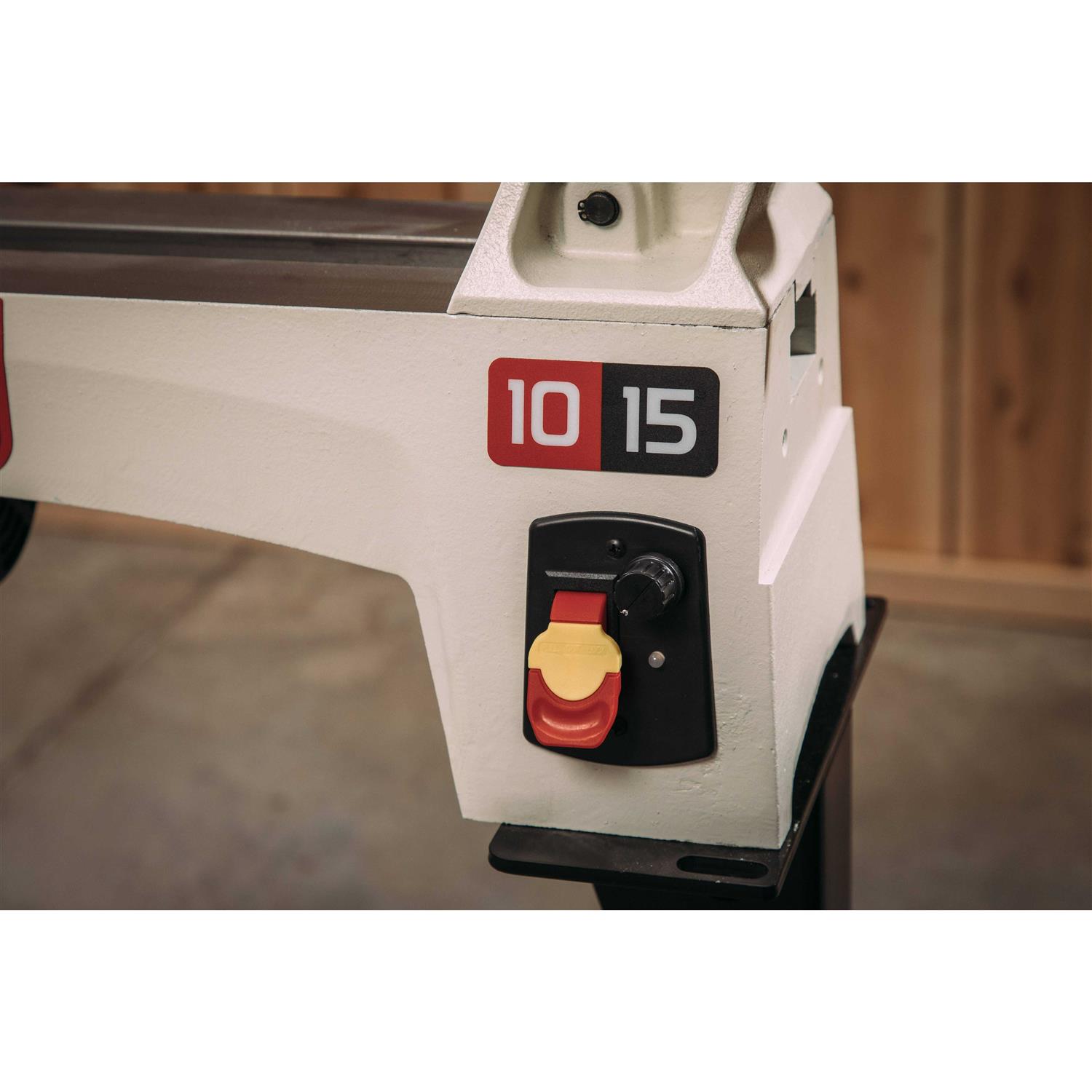 Jet 719110 JWL-1015VS 10'' x 15'' Variable Speed Wood Lathe - Image 2