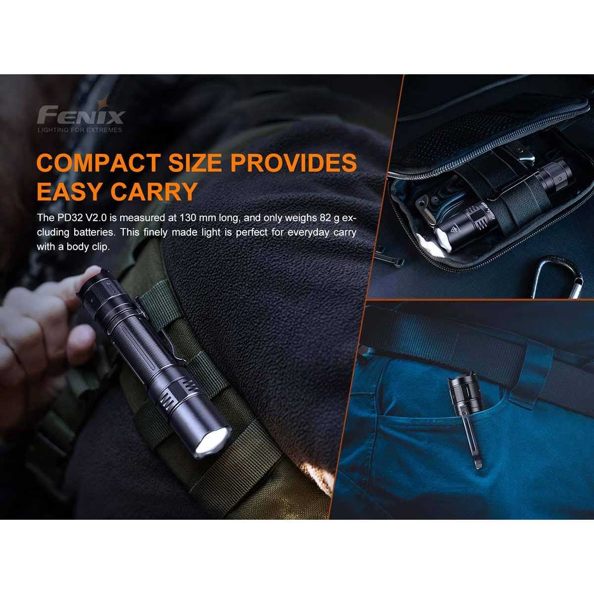 Fenix PD32 V2.0 Flashlight - Image 3