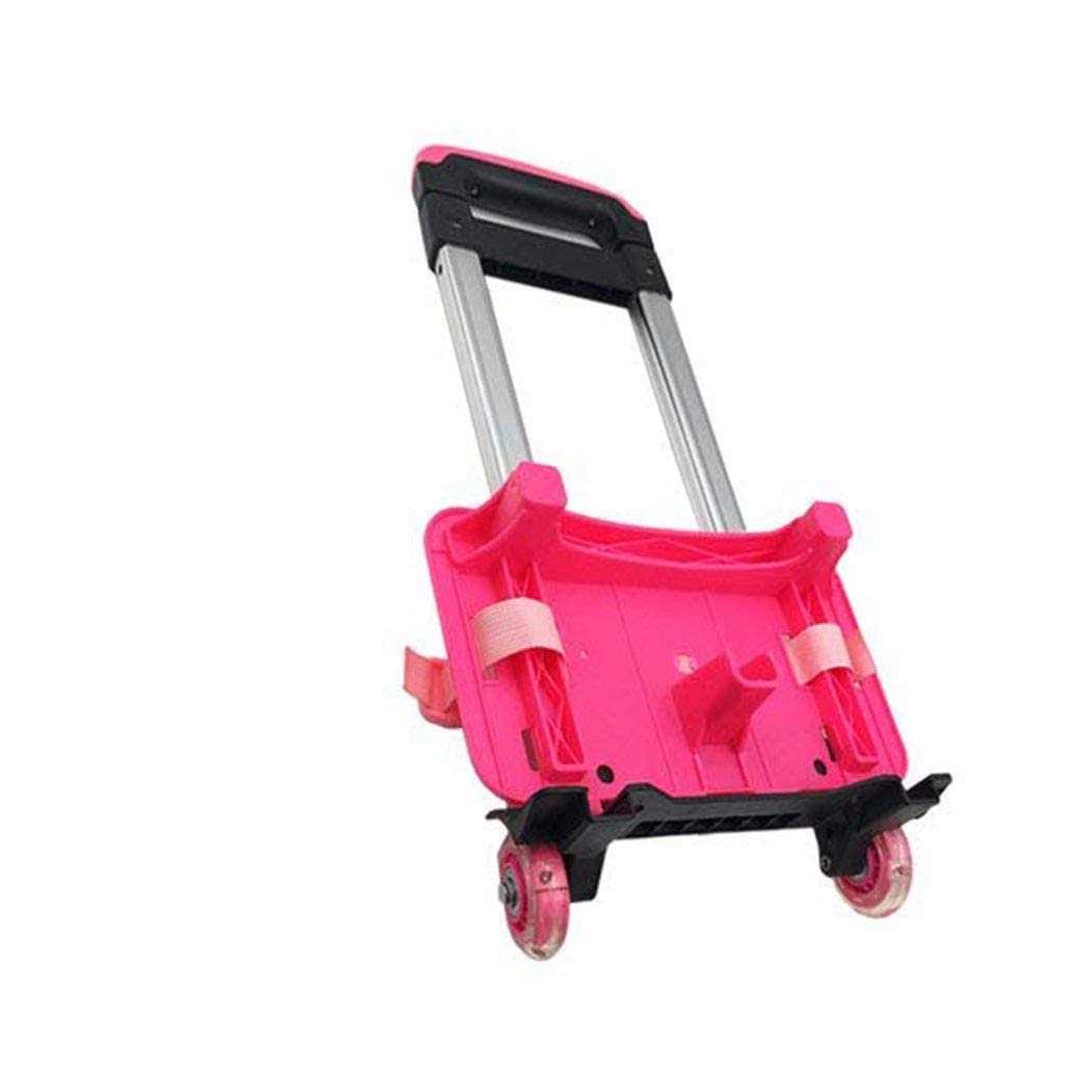Backpack Hand Truck Yub Wheeled Cart Trolley Hand Aluminium Alloy Folding Trolley Cart for Schoolbag - Image 3