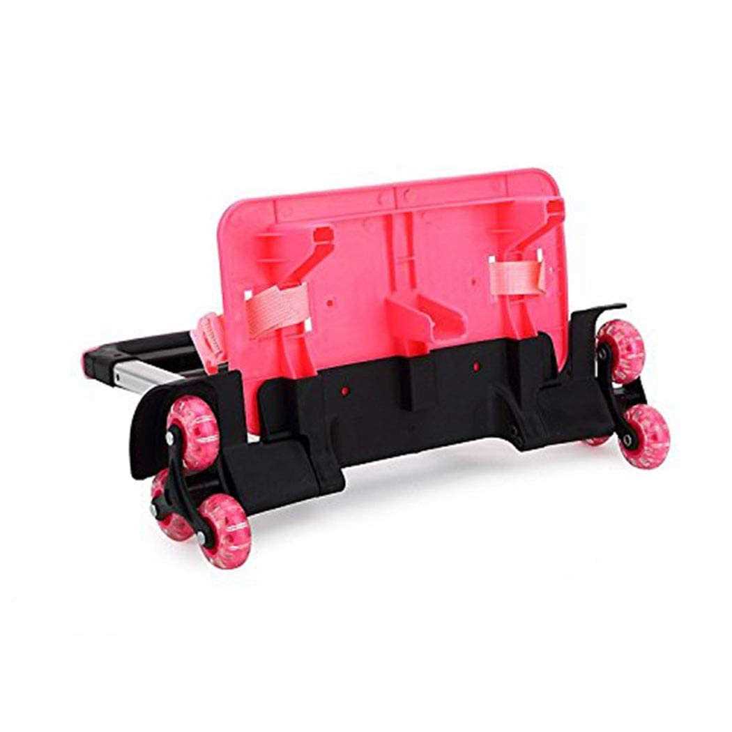 Backpack Hand Truck Yub Wheeled Cart Trolley Hand Aluminium Alloy Folding Trolley Cart for Schoolbag - Image 4