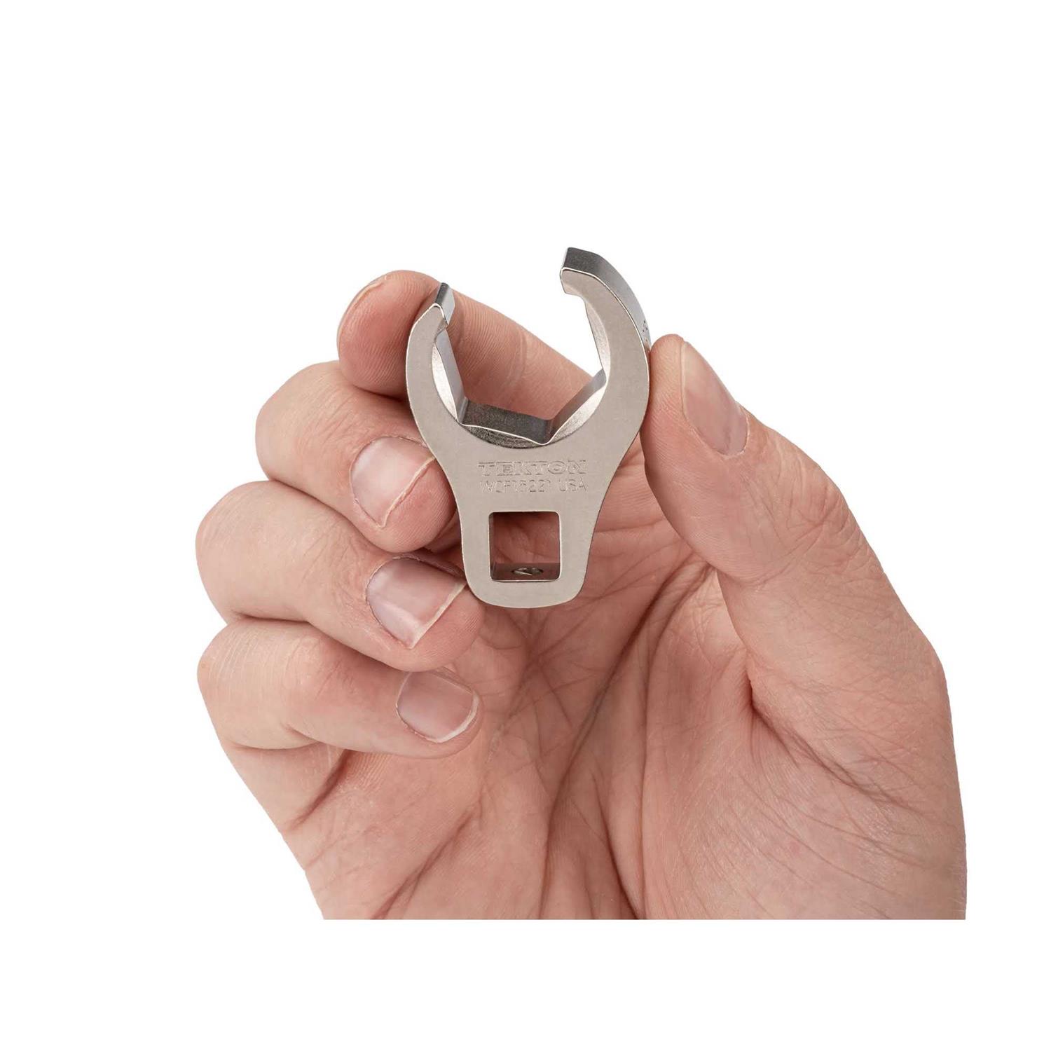 TEKTON 3/8 Inch Drive x 6-Point Flare Nut Crowfoot Wrench - Image 2