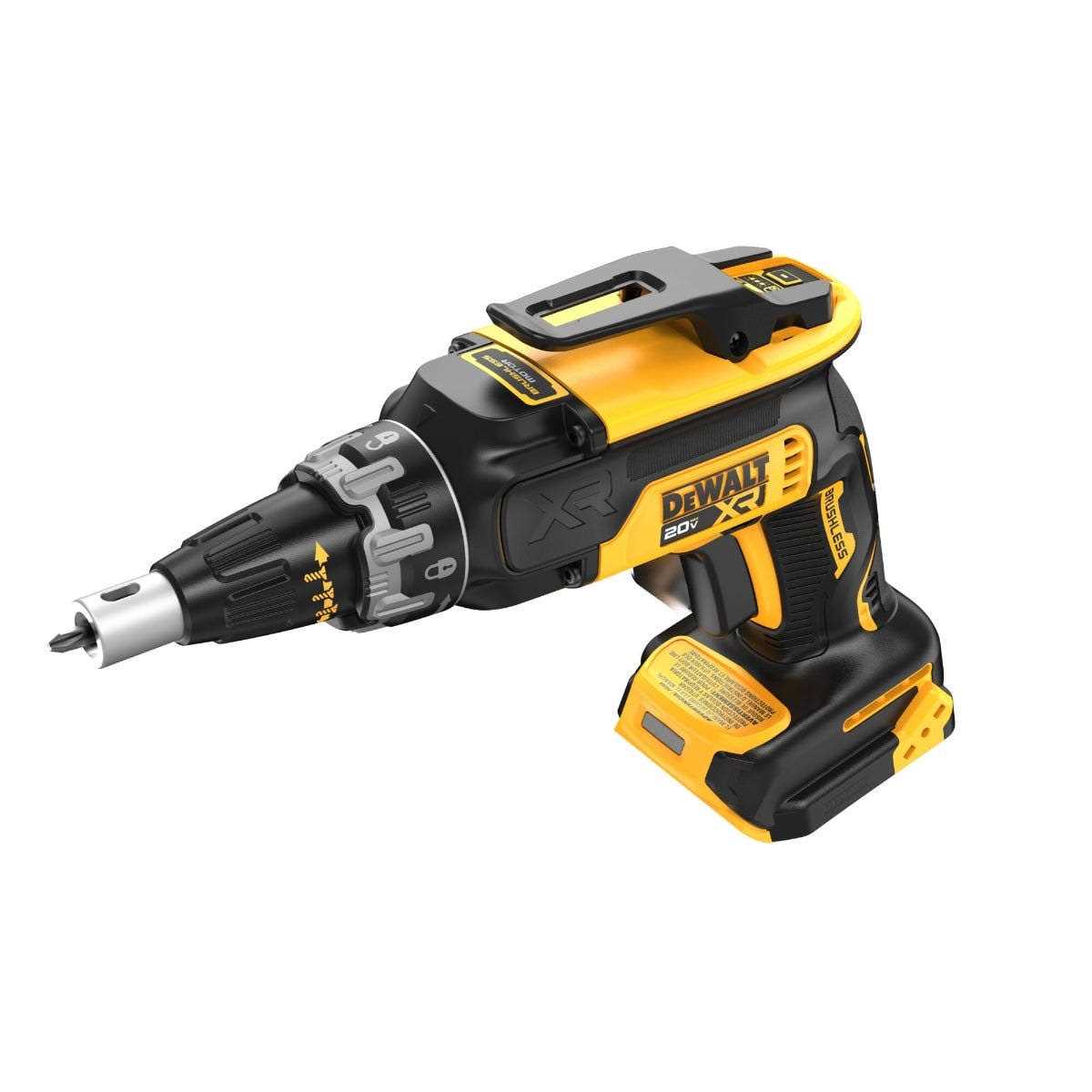 DeWalt 20V MAX XR Brushless Drywall Screwgun and Cut-Out Tool Combo Kit DCK265D2 - Image 4